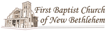 New Bethlehem First Baptist Church | New Bethlehem PA Logo